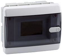 Бокс пластиковый Кэаз OptiBox ЩРВ-П-6 P-CVK-1-06-IP41 (150х182х102мм) IP40 прозрачная дверца картинка 